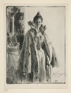 H.R.H. Prinsesse Ingeborg av Sverige II av Anders Leonard Zorn
