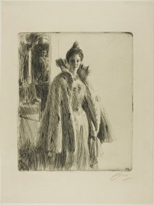 H. R. H. Prinsesse Ingeborg av Sverige II av Anders Leonard Zorn