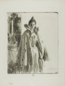H. R. H. Prinsesse Ingeborg av Sverige II av Anders Leonard Zorn
