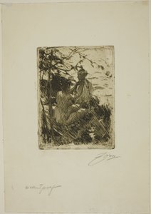 I åpen luft av Anders Leonard Zorn