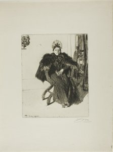 Isabella Gardner av Anders Leonard Zorn
