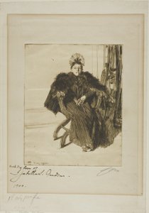 Isabella Gardner av Anders Leonard Zorn