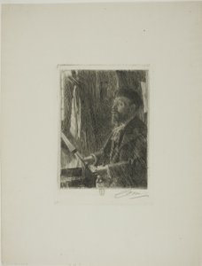 JB Faure av Anders Leonard Zorn