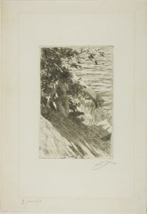 "La Grande Baigneuse" - Den store baderen av Anders Leonard Zorn