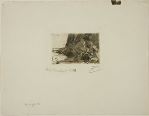 "La Petite Baigneuse" - Den lille baderen av Anders Leonard Zorn