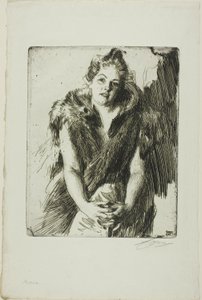 Maja von Heijne av Anders Leonard Zorn