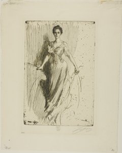Frøken Lurman av Anders Leonard Zorn
