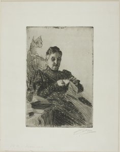 Mme Lamm II av Anders Leonard Zorn