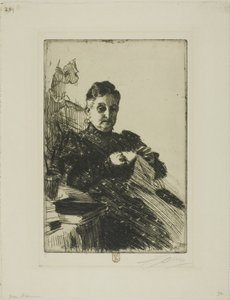 Mme Lamm II av Anders Leonard Zorn