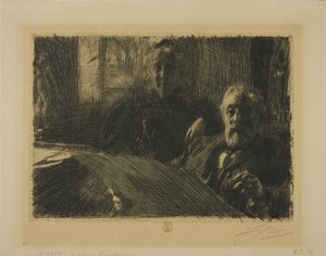 Herr og fru Fürstenberg av Anders Leonard Zorn