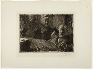 Herr og fru Fürstenberg av Anders Leonard Zorn
