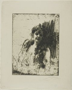 Fru Cotton II av Anders Leonard Zorn