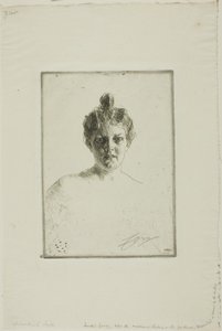 Fru Runeberg av Anders Leonard Zorn