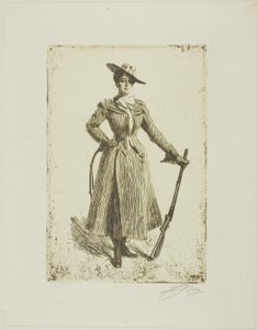 Mrs. Thompson Seton av Anders Leonard Zorn