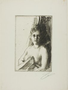 Nakenstudie III av Anders Leonard Zorn