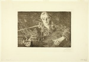 Ols Maria av Anders Leonard Zorn