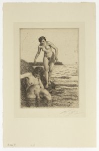 På øya Hemsö av Anders Leonard Zorn