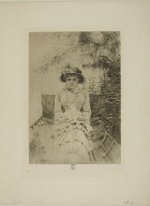 På Themsen av Anders Leonard Zorn