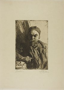 Paul Verlaine II av Anders Leonard Zorn