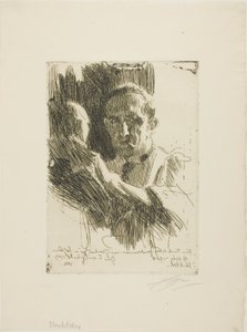 Prins Paul Troubetzkoy II (byste) av Anders Leonard Zorn