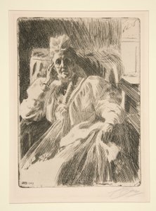 Dronning Sofia av Anders Leonard Zorn