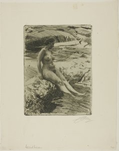 Sand havn av Anders Leonard Zorn
