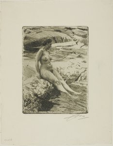 Sand havn av Anders Leonard Zorn