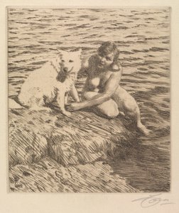 Sappo av Anders Leonard Zorn
