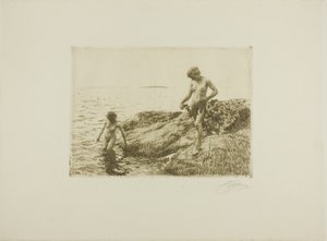 Seaward Skerries av Anders Leonard Zorn