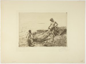 Seaward Skerries av Anders Leonard Zorn