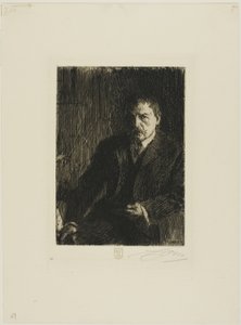 Selvportrett 1904 I av Anders Leonard Zorn