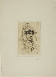 Spansk kvinne av Anders Leonard Zorn