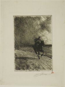 Storm av Anders Leonard Zorn