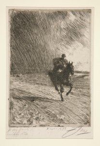 Storm av Anders Leonard Zorn