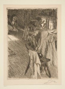 Søndag morgen av Anders Leonard Zorn