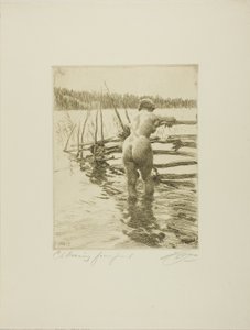 Gjerdet av Anders Leonard Zorn