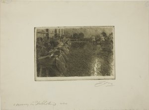Det store bryggeriet av Anders Leonard Zorn