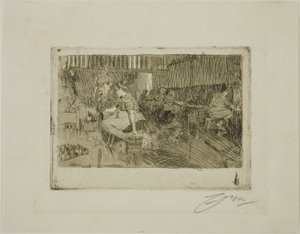 Det lille bryggeriet av Anders Leonard Zorn