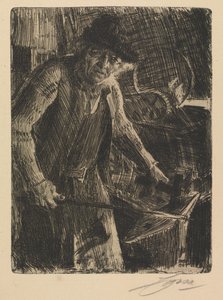 Mestersmeden av Anders Leonard Zorn