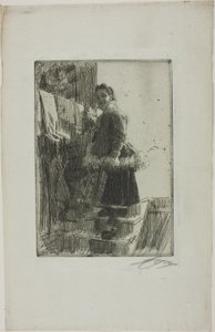 Lagerhuset av Anders Leonard Zorn