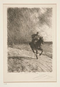Stormen av Anders Leonard Zorn