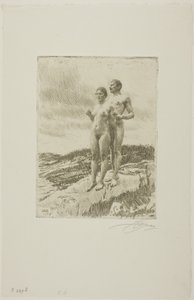 De to av Anders Leonard Zorn