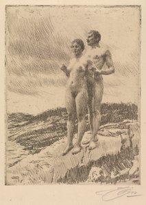 De to av Anders Leonard Zorn