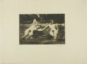Vann-nymfer av Anders Leonard Zorn