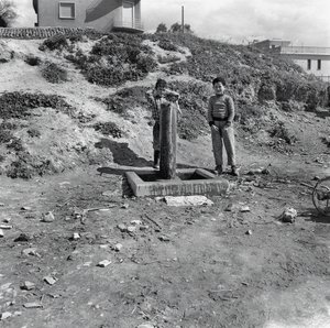 BARN TIL LANDSBYENS FONTENE av Ando Gilardi