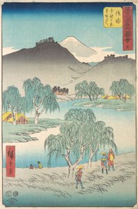 Goyu, 1855. , 1855. av Ando Hiroshige