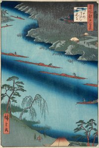 Kawaguchi, 1857., 1857. av Ando Hiroshige
