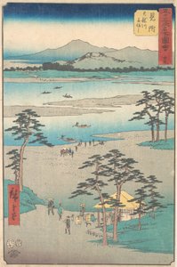 Funnet, 1855. , 1855. av Ando Hiroshige