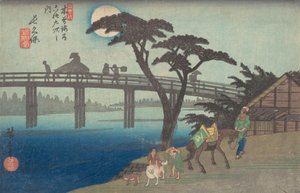 Nagakubo S Tachion. 28. av Ando Hiroshige