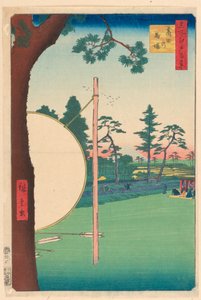Takata Riding Grounds (Takata-no-baba) Fra Series One Hundred Famous utsikt over Edo av Ando Hiroshige